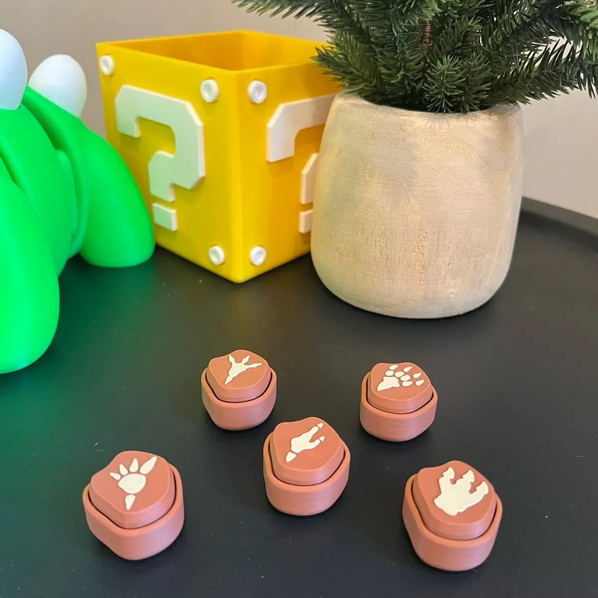 Fidget Clickers - Cute Animal Desk Decoration
