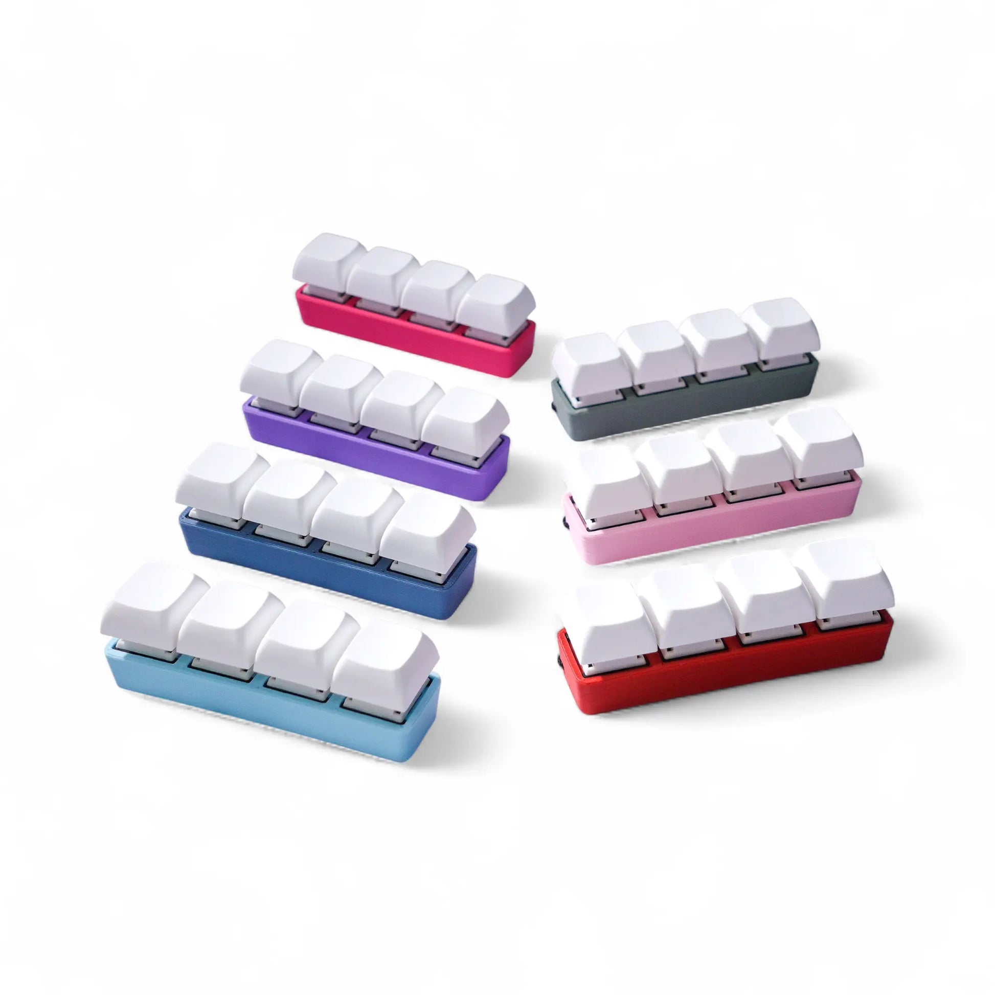 4 Key - Silent Keyboard Fidget Keychain