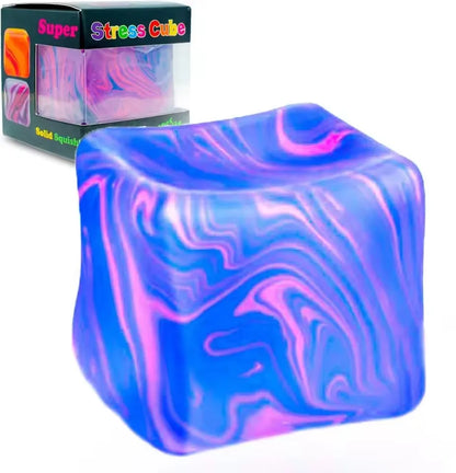 2026Newneedoh Nice Sensory Cube, Anti-Stress Tool for Anxiety and Concentration, Sensory Desk Cube for Adults and Kids