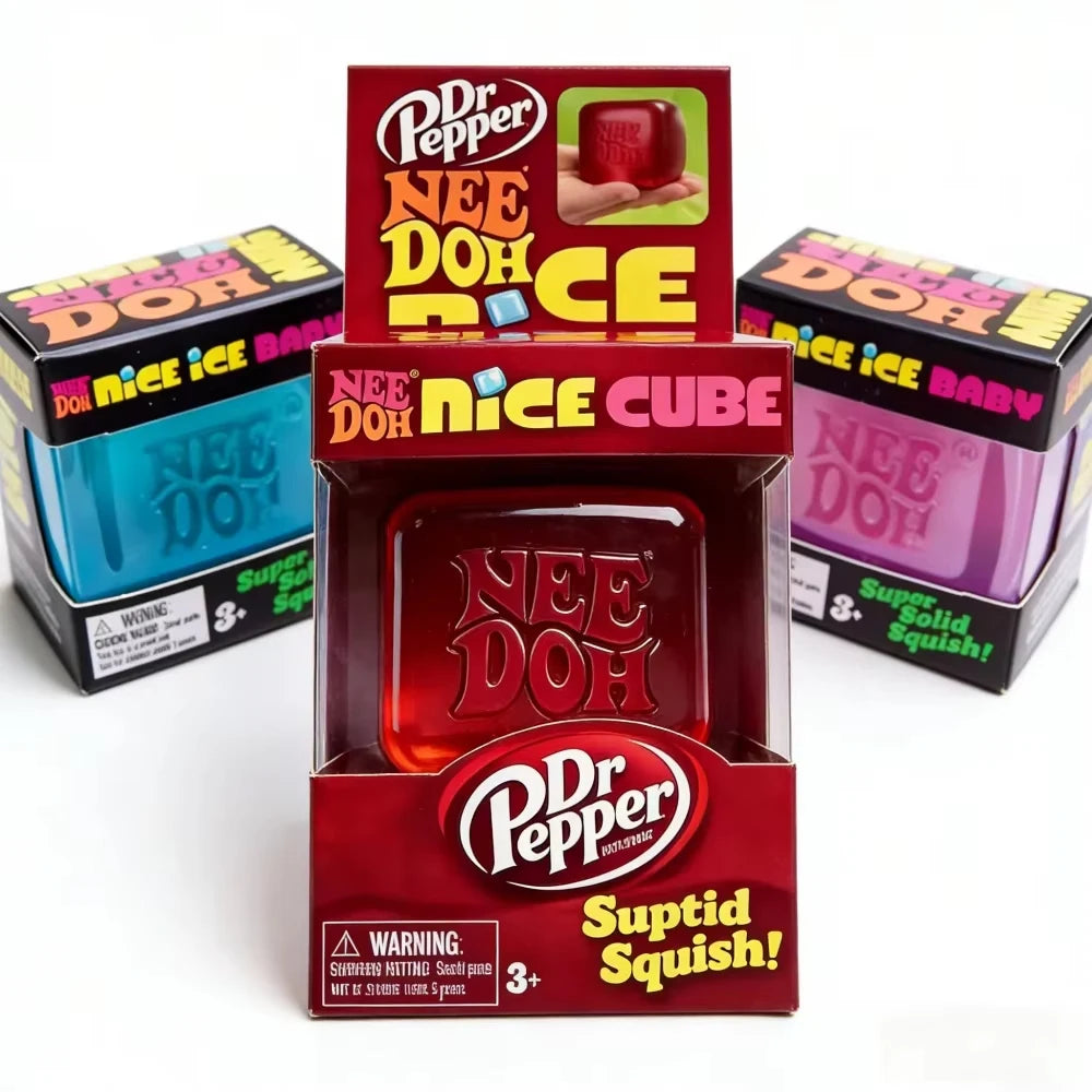 2026 New Schylling Needoh Nice Cube, Sensory Toys, Anti-Stress Blocks Stress Relief Jigsaw, Pressure Relief, Souvenir for Kids