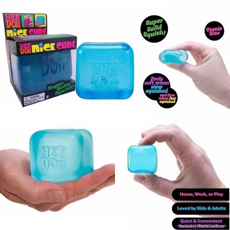 2026 New Schylling Needoh Nice Cube, Sensory Toys, Anti-Stress Blocks Stress Relief Jigsaw, Pressure Relief, Souvenir for Kids