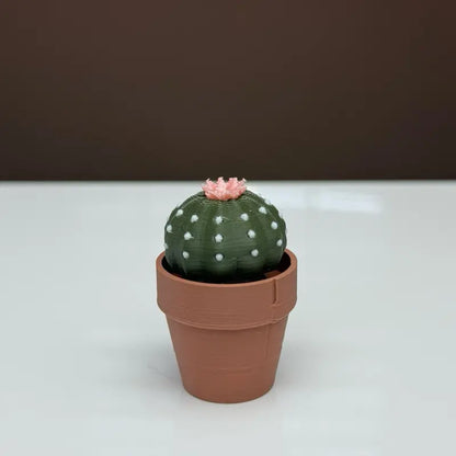 Fidget Clickers - Cactus Deviled Egg Coffee Desk Fidgets and Keychains, Vibrant Designs, Keychain or Backpack Fun