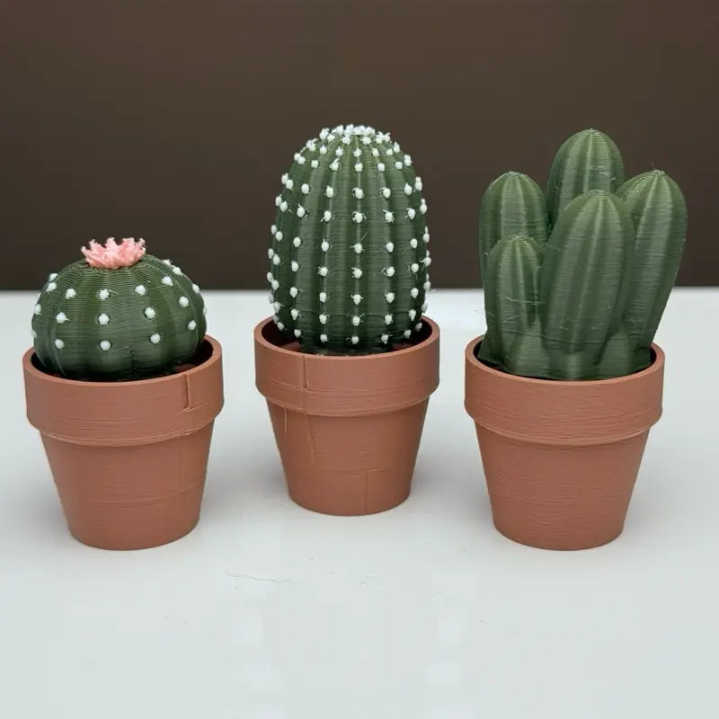 Fidget Clickers - Cactus Deviled Egg Coffee Desk Fidgets and Keychains, Vibrant Designs, Keychain or Backpack Fun